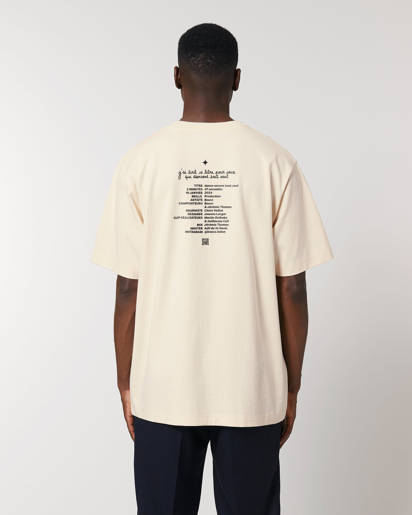 T-shirt "Je danse encore tout seul" + Poster